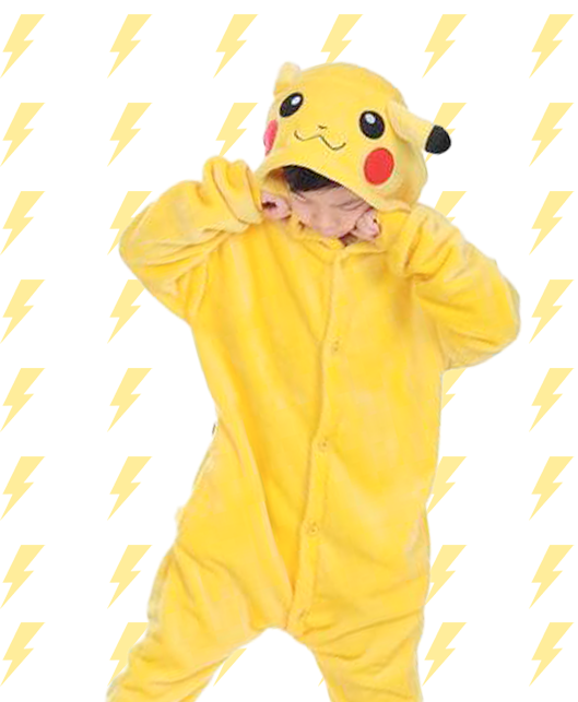 pikachu onesie kids