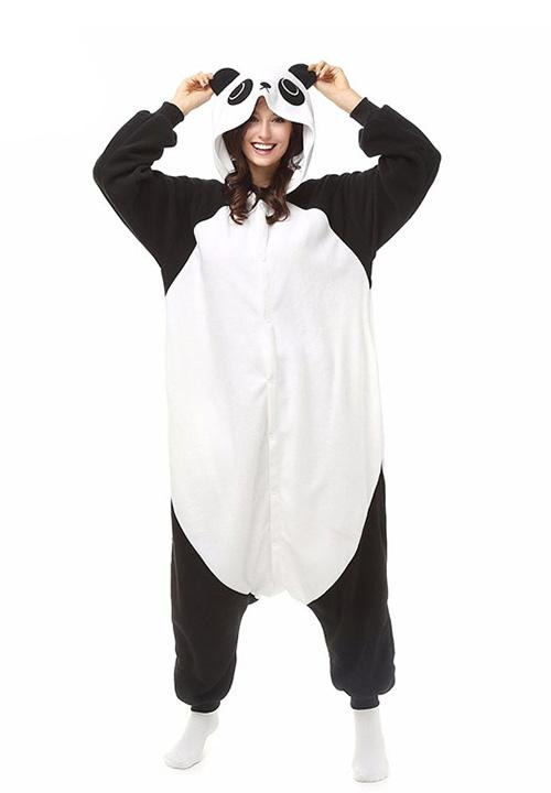 panda bear onesie