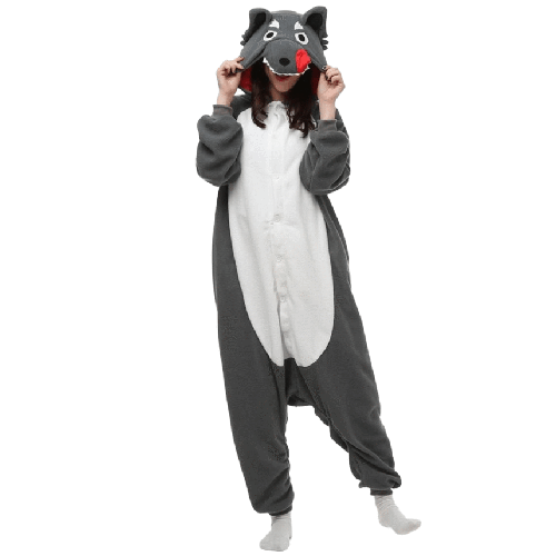 wolf onesie