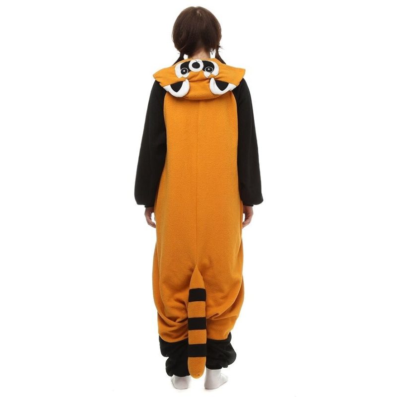 adult red panda onesie