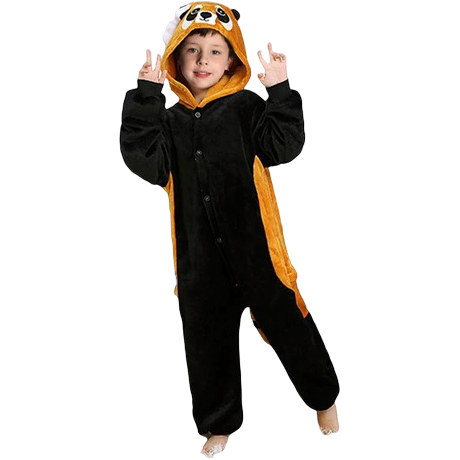 red panda onesie kids