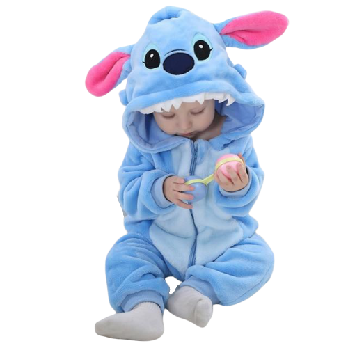stitch onesie baby