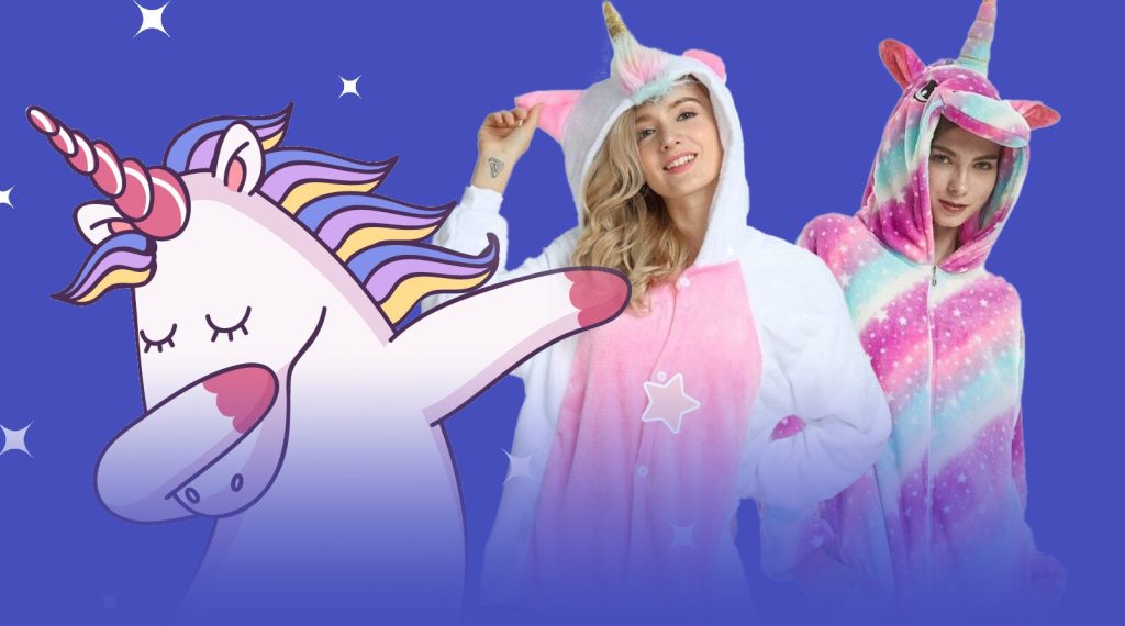 grenouillère licorne