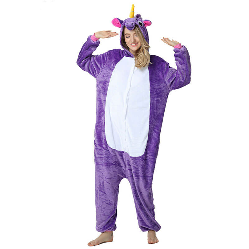purple unicorn onesie