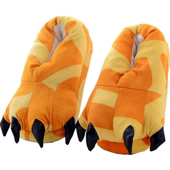 2) Giraffe Claw Slippers