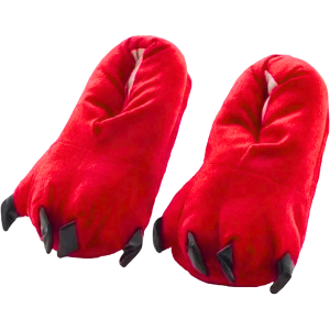 2) Red Claw Slippers - 12K - 3