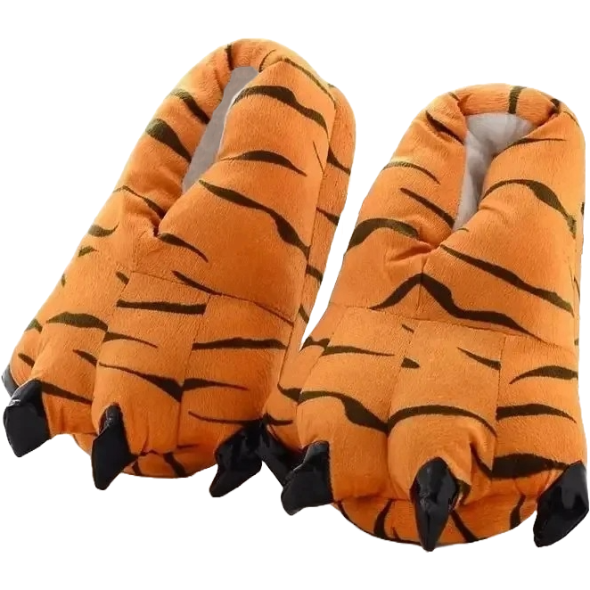 2) Tiger Claw Slippers
