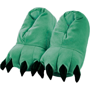 2) Green Claw Slippers - 12K - 3