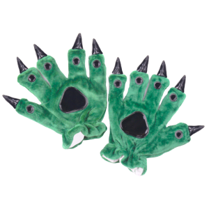 3) Green Claw Gloves