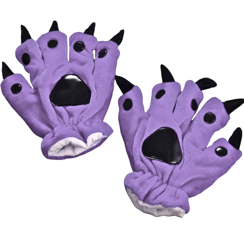 3) Purple Claw Gloves