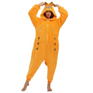 adult garfield onesie