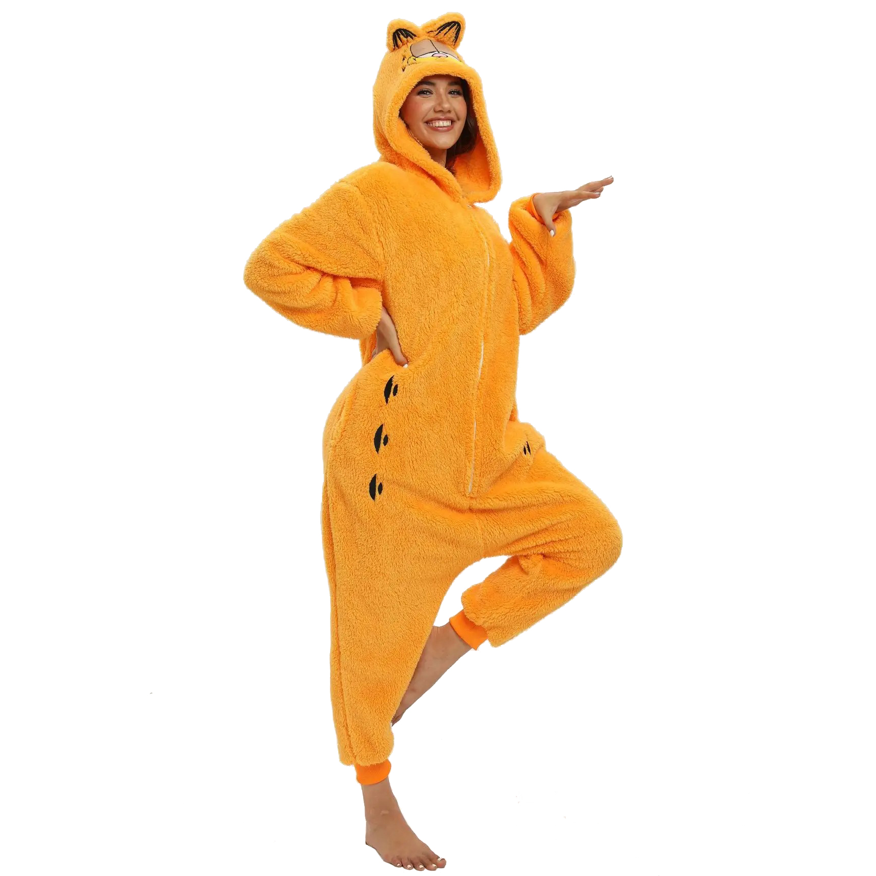 garfield onesie for adults