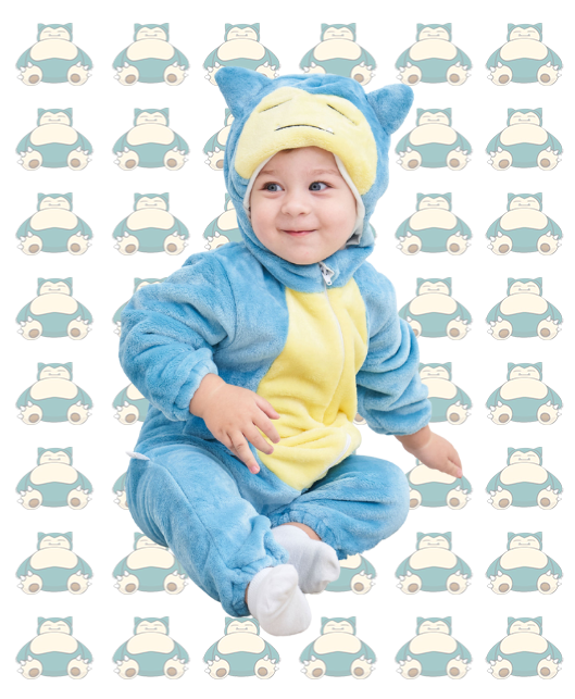 Snorlax Onesie Baby