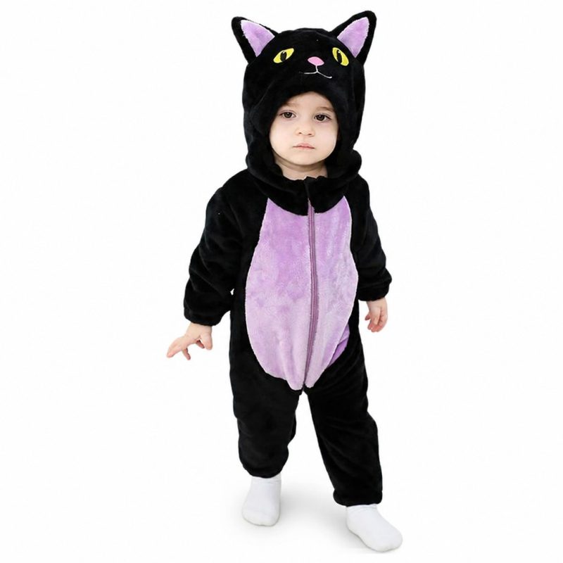 Baby Black Cat Onesie