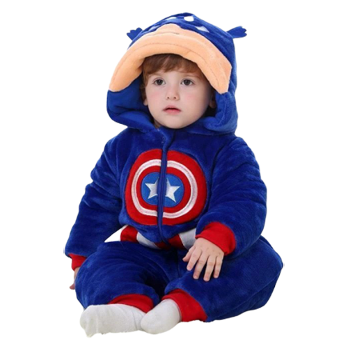 Baby Captain America Onesie
