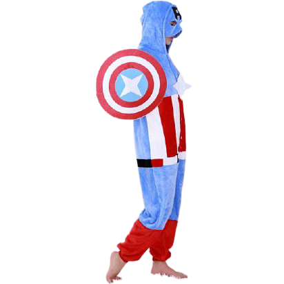 Captain America Onesie Costume
