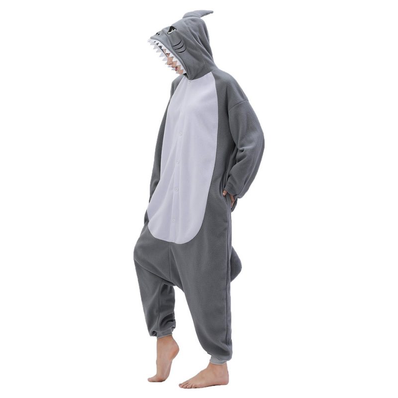 Grey Shark Onesie