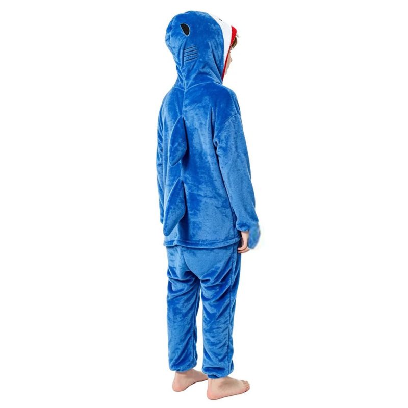 Kids Blue Shark Onesie Kids Blue Shark Onesie