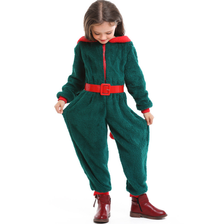 Kids Elf Onesie Costume