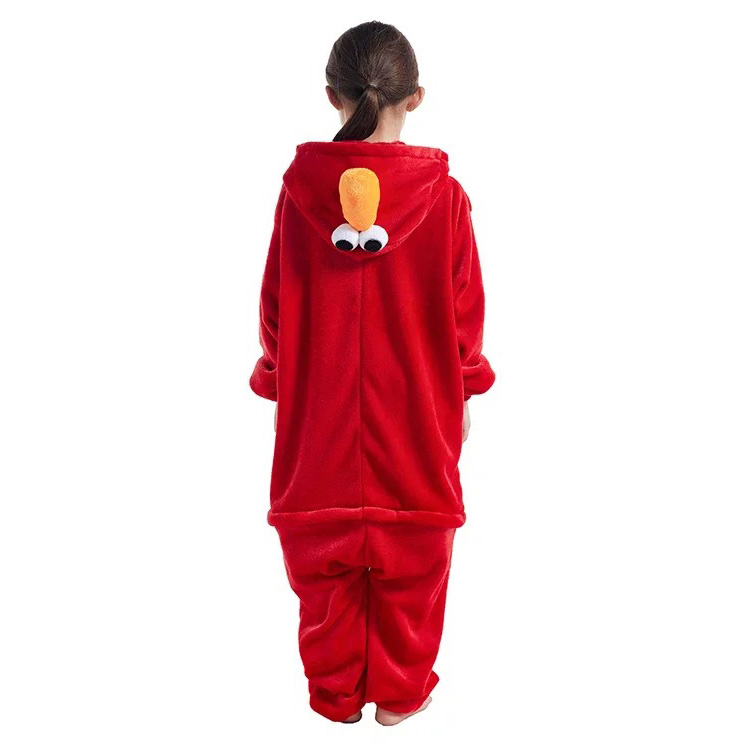 Kids Elmo Onesie Costume
