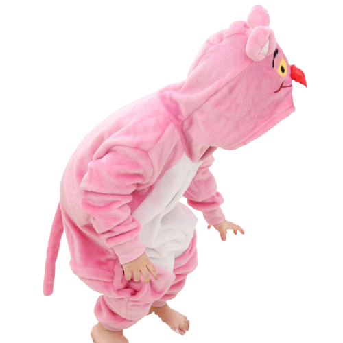 Kids Pink Panther Onesie Costume