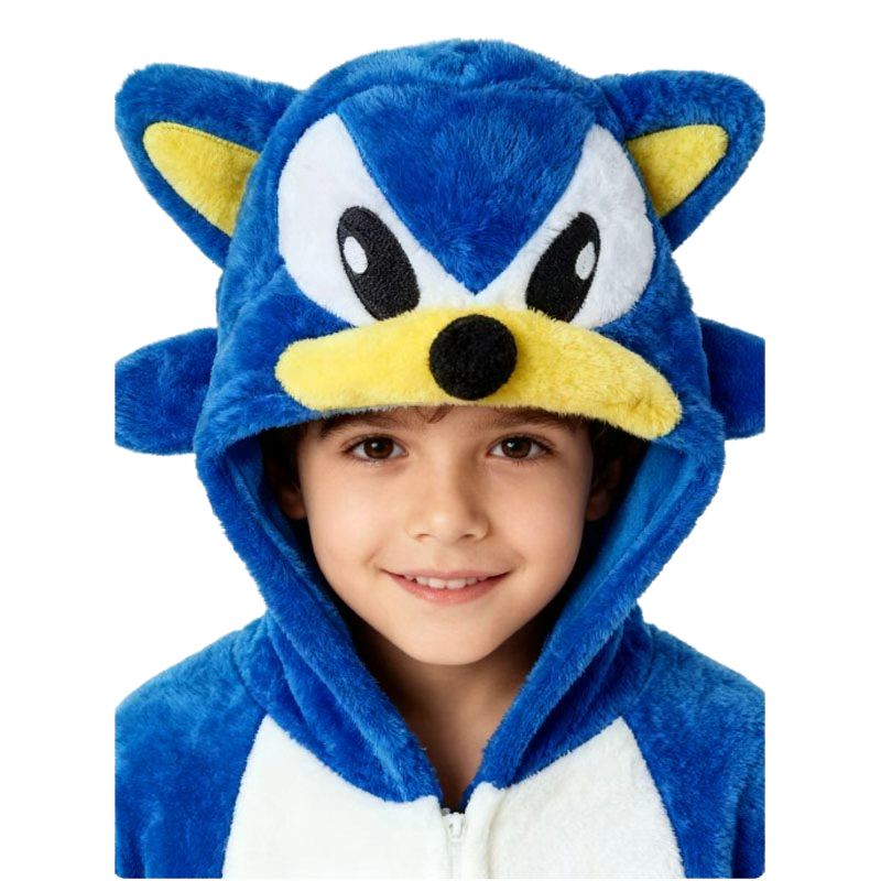 Kids Sonic Onesie Costume