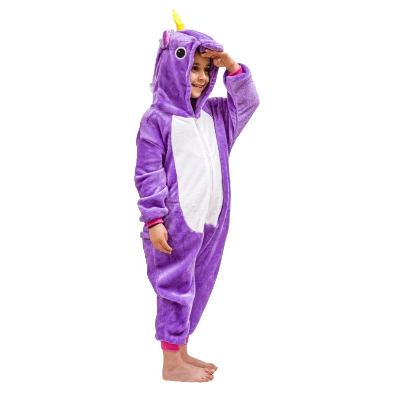 Kids Unicorn Hooded Onesie