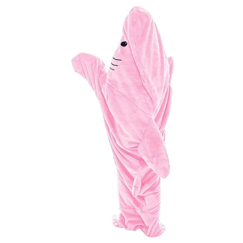 Pink Shark Blanket Onesie Pink Shark Blanket Onesie