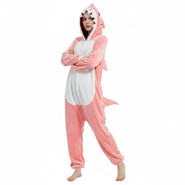 Pink Shark Onesie
