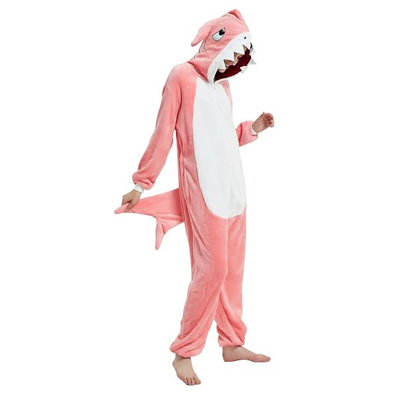 Pink Shark Onesie