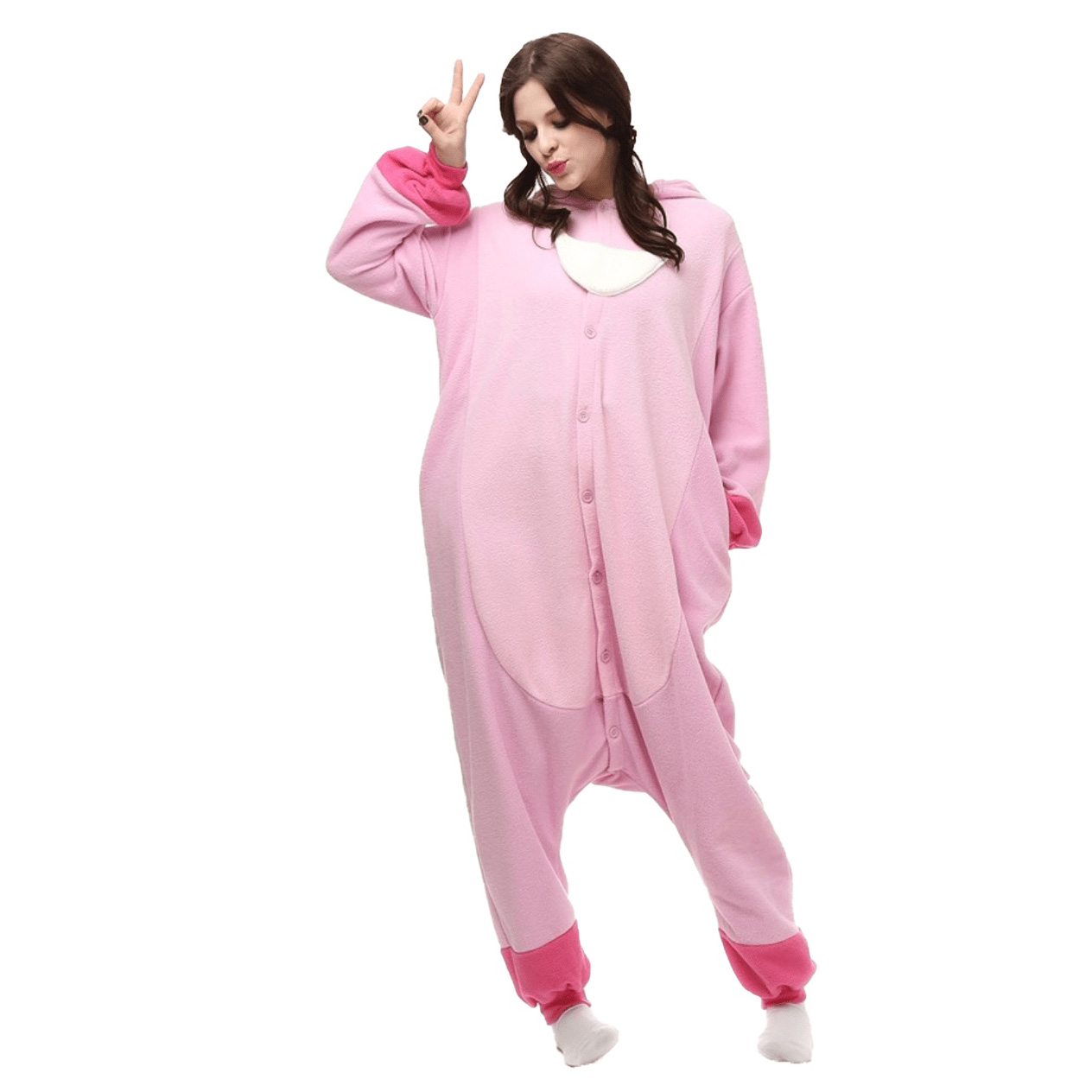 Pink Stitch Onesie
