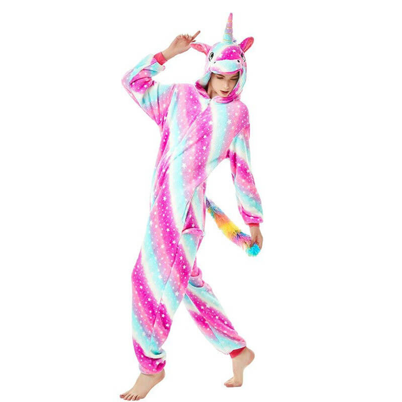 rainbow unicorn onesie