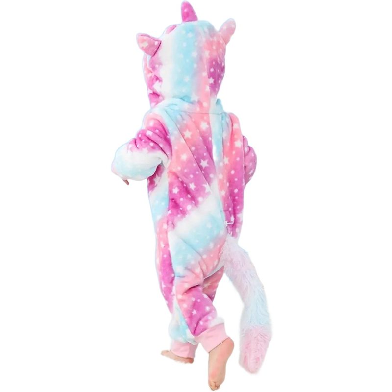 Baby Colourful Unicorn Onesie Baby Colourful Unicorn Onesie