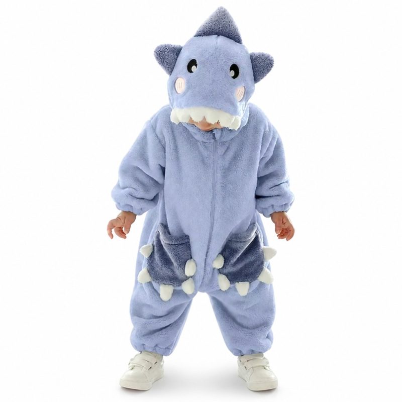 Baby Light Blue Shark Onesie