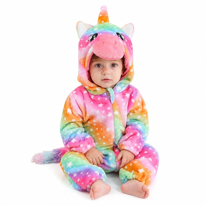 Baby Rainbow Unicorn Onesie