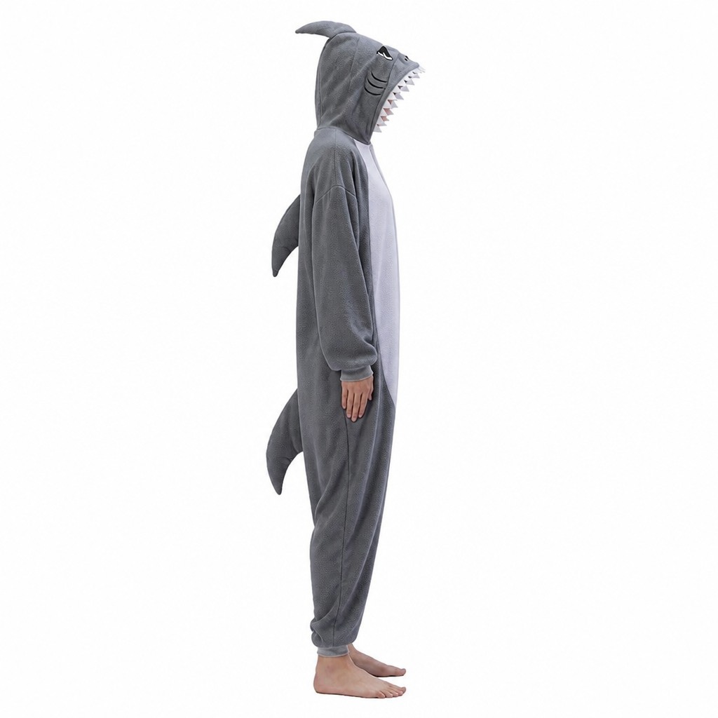 Grey Shark Onesie