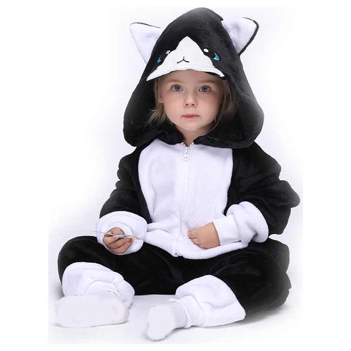 Kids Cat Onesie - Image 5
