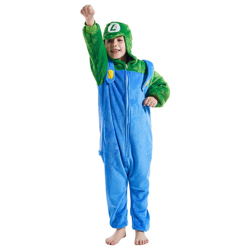 Kids Luigi Onesie
