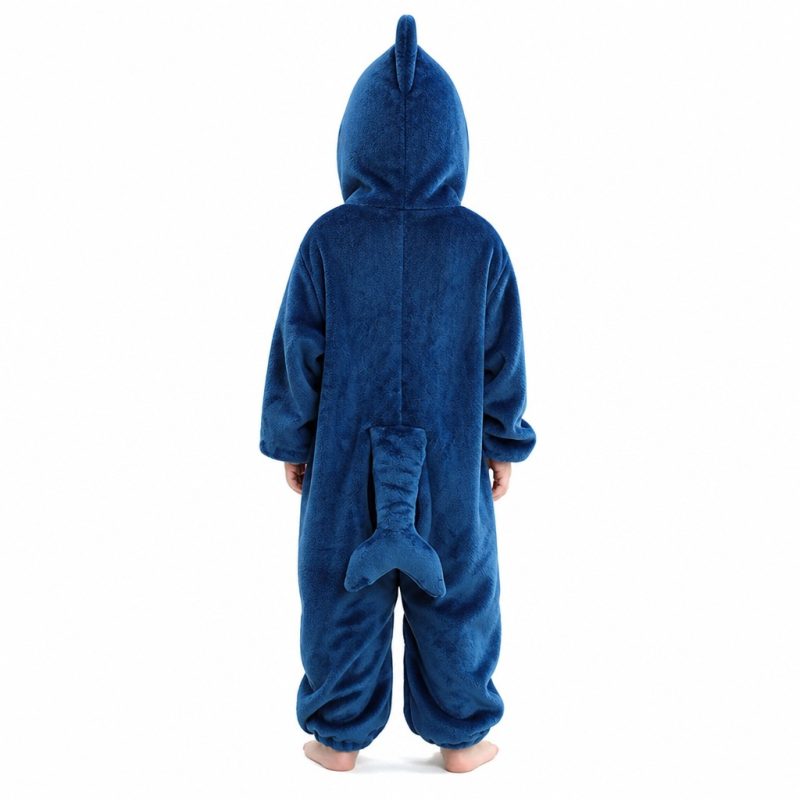 Kids Navy Blue Shark Onesie Kids Navy Blue Shark Onesie