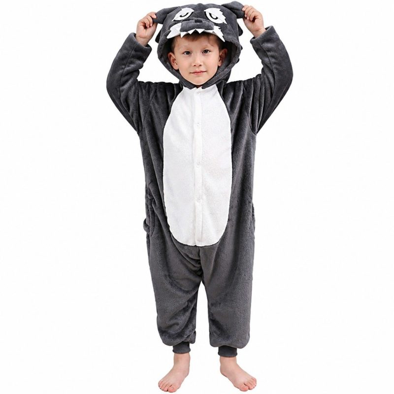 Kids Wolf Onesie