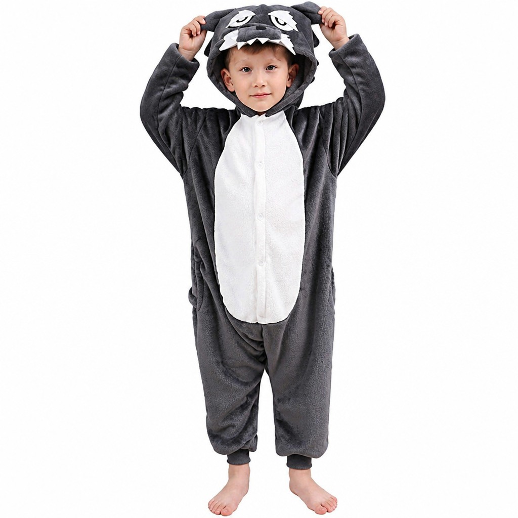 Kids Wolf Onesie