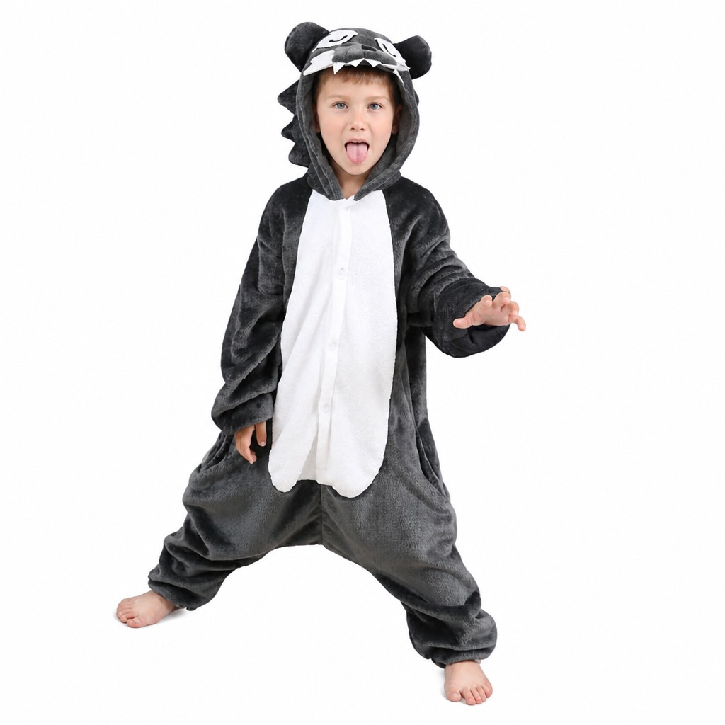 Kids Wolf Onesie